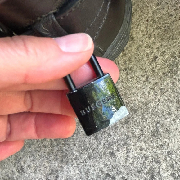 Buscemi Matte  Black 100mm sneakers, size 41 - Picture 8 of 10